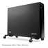 Delonghi Electric Convector Heater Dark Grey HX65L22 image NaN