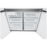 Westinghouse 564L Plumbed French Quad Door Refrigerator Matte Black WQE5650BA image NaN