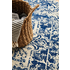 Rug Culture Evoke Small White Navy Rug 150X150CM - EVO-253-WNAV-150X150 image NaN