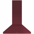 Fisher & Paykel Series 7 90cm Pyramid Chimney Wall Canopy Rangehood Red HC90PCR1 image NaN