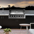 Gasmate BQ1190BLB Galaxy Black 6 Burner Built-In LPG BBQ image NaN