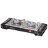 Gasmate CS6035 Travelmate II Black Deluxe Twin Stove Portable Butane BBQ image NaN