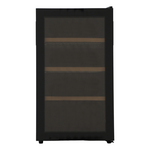 Cantina 56 Bottle Freestanding Single Zone Wine Cabinet Black CCWFS56B hero image