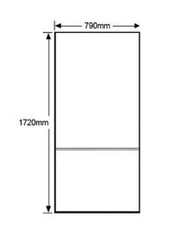 Fisher & Paykel Series 5 494L Bottom Mount Refrigerator Stainless Steel Left Hinge RF522BLPX6 hero image