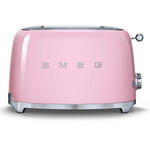 Smeg 50s Retro Style 2 Slice Toaster Pink TSF01PKAU hero image