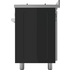 Glem 90cm Dual Fuel Oven/Stove Black GS965GEN image NaN