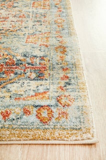 Rug Culture Legacy Large Multi-coloured Rug 400X80CM - LEG-853-BLUE-400X80 hero image
