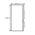 Westinghouse WBB3400PA 340L Fridge image NaN