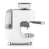 Smeg 50s Style Espresso Machine with Built-in Grinder White EGF03WHAU image NaN