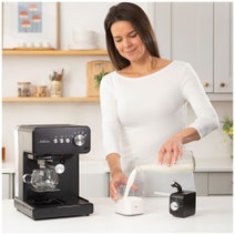 Sunbeam Prima Latte Espresso Machine Black EMP5100BK hero image