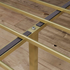 Zinus Patricia Queen Metal Canopy Bed Frame Gold AU-CPBFG-Q image NaN