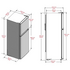 Beko BTM245PX 245L Top Mount Fridge image NaN