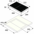 ASKO 33cm Pro Series 2 Burner Induction Cooktop HI1355G image NaN