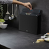 Joseph Joseph Folio Steel 4 Piece Chopping Board Set Carbon Black 60171 image NaN
