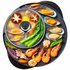 SOGA Steamboat Electric Hot Pot & Grill STEAMBOATROUND image NaN