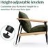Zinus Accent Chair Light Green AU-USHSL5ZC-31G image NaN