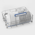 Smeg 60cm Universale Freestanding Stainless Steel Dishwasher DWA6234X4 image NaN