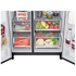 LG 635L Side by Side InstaView Fridge with Ice & Water Dispenser Matte Black GS-V600MBLC image NaN
