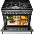 Falcon 90cm Classic FX Stone Cream-Chrome Dual Fuel Freestanding Oven CLA90FXDFCR-CH image NaN