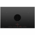 Fisher & Paykel Series 9 83cm Induction Cooktop with Integrated Ventilation Black Glass CID834DTB4 image NaN
