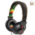 House of Marley EM-JH013-RA Positive Vibration On-Ear Headphones - Rasta image NaN