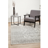 Rug Culture Chrome Medium Silver & Off White Rug 230X160CM - CRO-ADD-SIL-230X160 image NaN