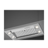 Smeg 60cm Undermount Stainless Steel Rangehood KDIAM60AX image NaN