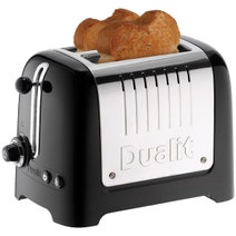 Dualit 2 Slice Lite Toaster Gloss Black DU26208 hero image