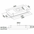 Falmec F9ES12W1-IN1300 120cm Eclisse Ceiling Cassette Rangehood with Inline Motor image NaN