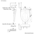 Toto S7 Elongated Washlet Bidet Toilet Seat TCF47360GAU image NaN