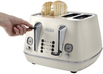 Delonghi CTI4003W Distinta 4 Slice Toaster hero image