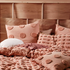 Linen House Haze Rosette King Bed Quit Cover Set 01704I378 image NaN