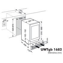 Liebherr 34 Bottle Wine Storage Cabinet UWTGB1682 hero image