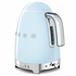 Smeg Temperature Control Kettle and Four Slice Toaster Breakfast Pack Pastel Blue KLF04PBAUTSF03PBAU image NaN