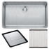 Franke KBX110-70OF Kubus Single Bowl Undermount Sink with Accessories image NaN