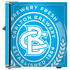 Schmick 46L Blue Carlton Draught Branded Retro Style Mini Fridge BC46W-DRAUGHT-V2 image NaN