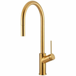 Oliveri Vilo Pull Out Mixer Tap Gold VT0398B-AU hero image