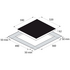 Emilia 4 zone 60cm Ceramic Cooktop with Extendable Zone EMCER64E image NaN