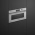 Fisher & Paykel Series 9 76cm Contemporary Compact Combi-Microwave Oven with Air Fry Silver OM76NCUDX3 image NaN