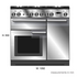Falcon 110cm Nexus Freestanding Dual Fuel Oven/Stove White and Chrome NEX110DFWH-CH image NaN