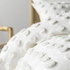 Linen House Haze White Double Bed Quilt Cover Set 01704D036 image NaN