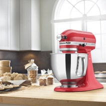 KitchenAid KSM160 Artisan Stand Mixer Empire Red 93410 hero image