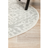 Rug Culture Chrome Medium Silver & Off White Rug 200X200CM - CRO-LYD-SIL-200X200 image NaN