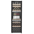 LeCavist 140 Bottle Triple Zone Wine Cabinet Black LEK1403ZPV  image NaN