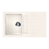 Abey Shock Signus Single Bowl Topmount Sink with Right Hand Drainer Polaris D100WL image NaN