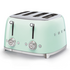 Smeg 50's Style 4 Slice Toaster Pastel Green TSF03PGAU image NaN