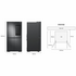 Samsung 810L Family Hub French Door Refrigerator SRF9700BFH image NaN