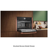 NEFF Flex Design 45cm Compact Oven with Microwave Deep Black C29MS3AY0-DB image NaN