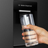 Hisense 541L PureFlat Side by Side Fridge with Non-Plumbed Water Dispenser Black HRSBS540BW image NaN