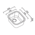 Abey Q100U NuQueen The Hawksbury Single Bowl Undermount Sink image NaN